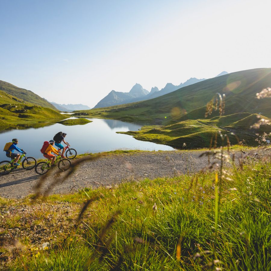 E-Bike-Tour Heilbronner-Langsee (c) Stefan Kothner - Montafon Tourismus Kopie