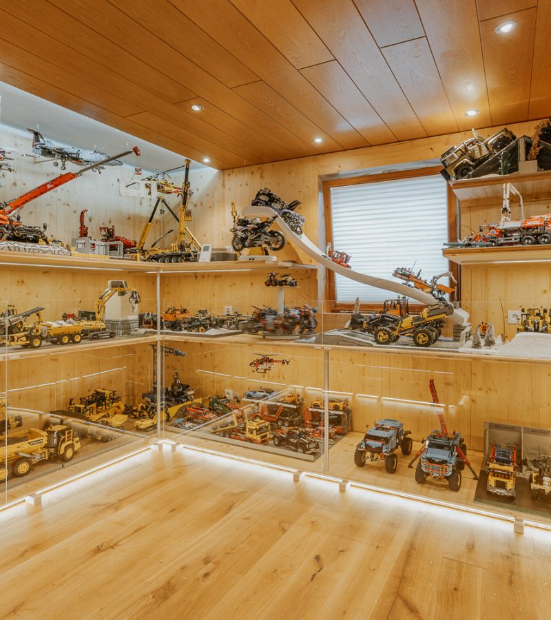 Aufnahme der großen Sammlung der Legowelt