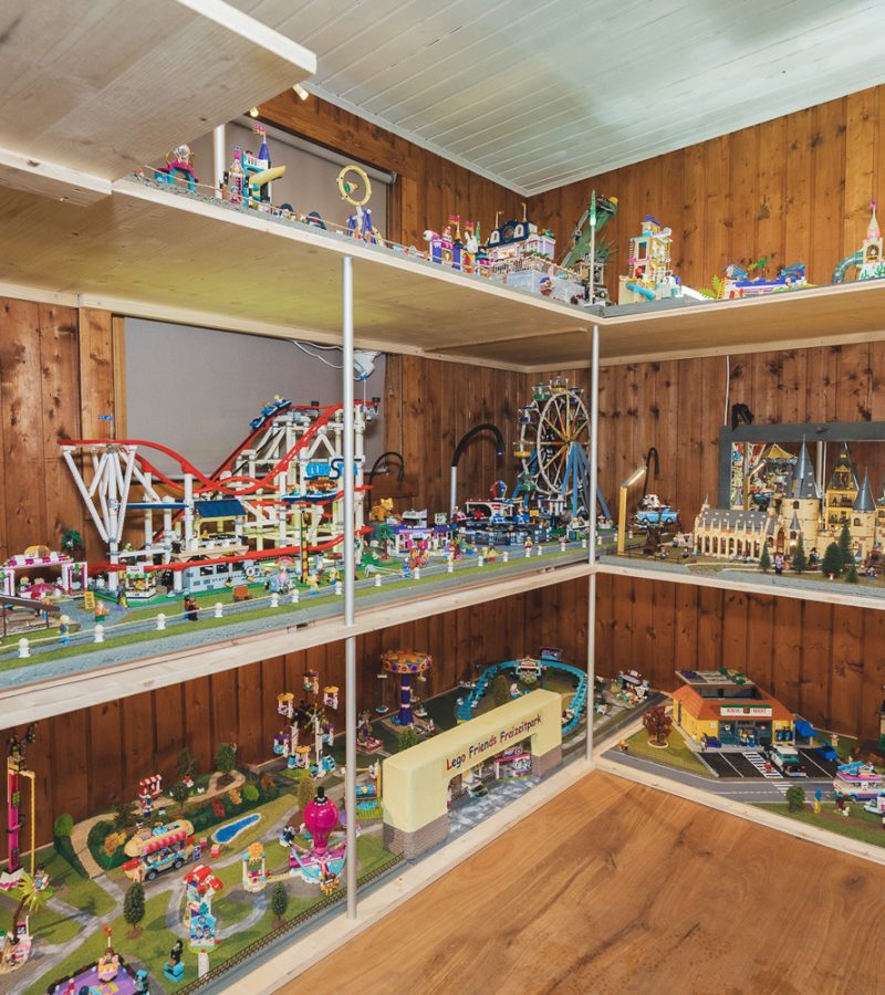 Aufnahme der großen Sammlung der Legowelt